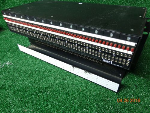 Telect 010-0156-0601 Cross Connect 56 Position Patch Panel 19&#034; rack mount #1