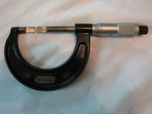 Starrett blade micrometer  model no.486  0-1 inch / .001 for sale