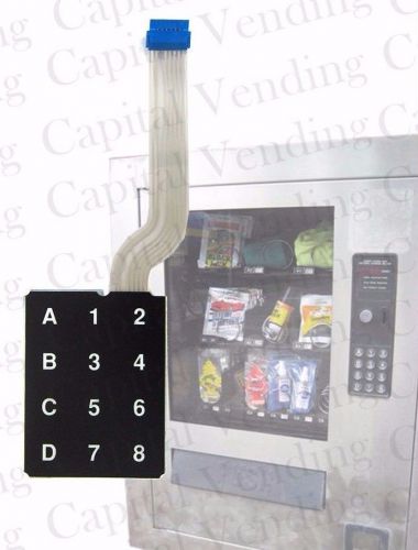 New Selection Membrane Keypad for Dilling Harris Max Vend II Vending Machines