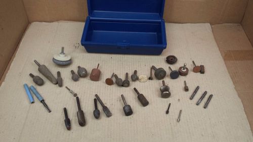 Lot of 30 Pcs Carbide Rotary Deburring &amp; Grinding  Bits 1/8&#034;, 1/4&#034; shanks.