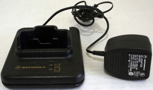 Motorola NLN3305C  NLN3474C Pager Charger Base + NRN7093A AC Adapter for KeyNote