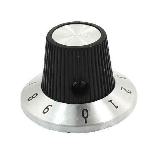 6mm Hole 15mm Top Potentiometer Turn Counting Dia Rotary Knobs Cap