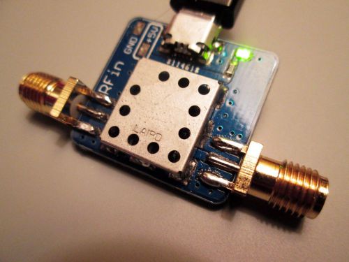 Low Noise Amplifier 10MHz to 6000MHz RF LNA Gain 20dB; USB Pwr; Operates to 8GHz