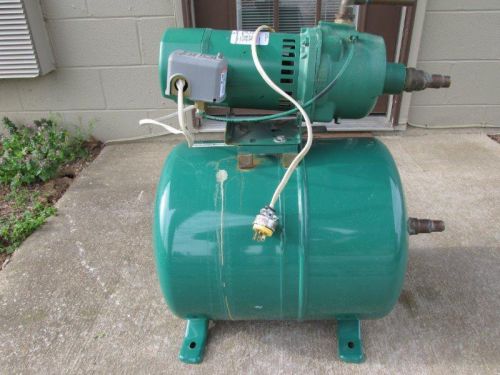 Myers Water Tank &amp; GE Jet Pump Motor One Owner Works Great!