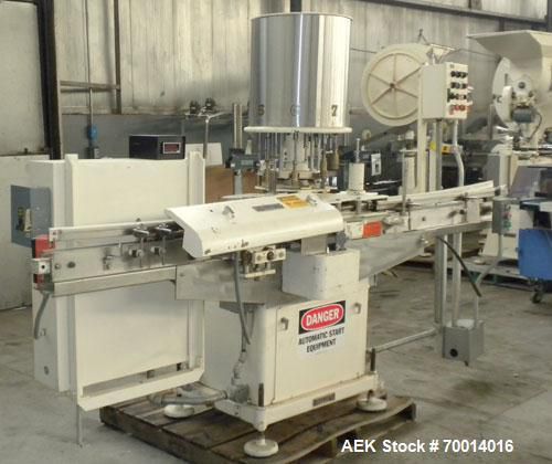 Used- consolidated capem 8-head rotary cottoner, model kl-8-tb, serial 5144. cap for sale