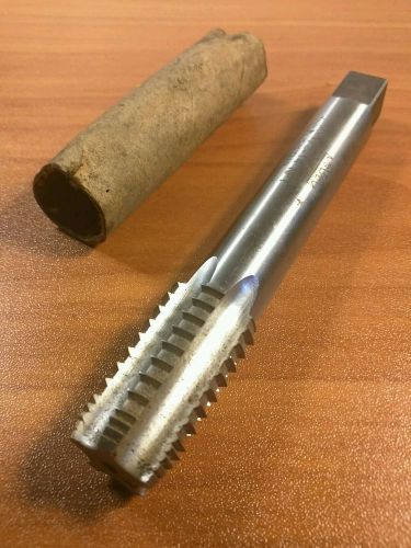 1/2&#034; 14 NPT pipe threading tap. Greenfield GDT made in USA. 5 1/4&#034; Long