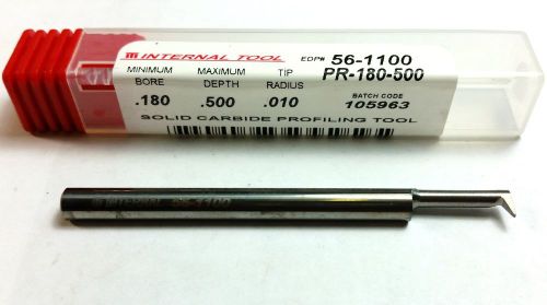 Internal tool 56-1100  .180&#034; x .500&#034; solid carbide profiling tool (q 592) for sale