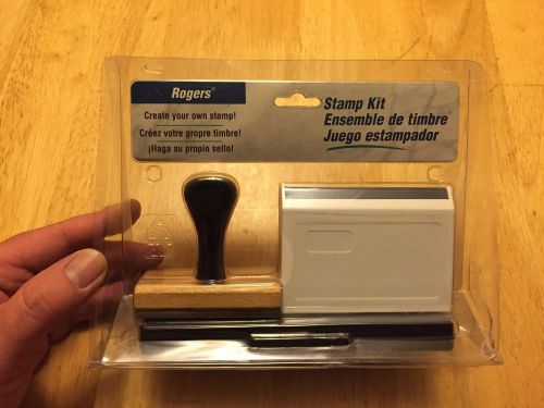 ROGERS STAMP KIT - CREATE YOUR OWN STAMP! -
