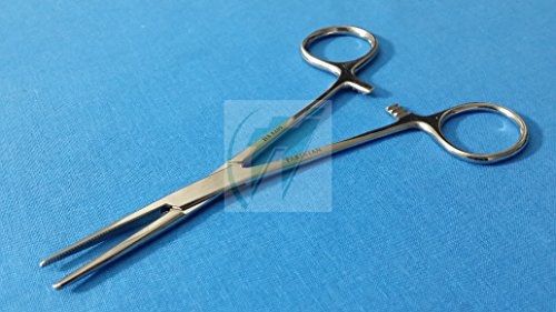 HTI BRAND STAINLESS STEEL AUTOCLAVABLE PACIFATED CRILE FORCEPS 5.5&#034; STRAIGHT