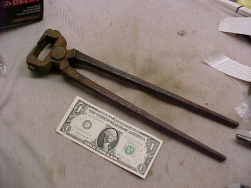 ANTIQUE CHANNELLOCK HORSE HOOF NIPPERS sold as found