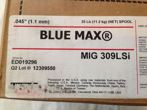 Stainless Steel Mig wire .045 309LSi 25 # Lbs. Lincoln Electric BLUE MAX