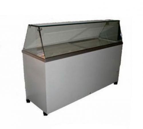 Select fcdc-9sg 70&#034; ice cream dipping display cabinet 18.5 cf 0° f- 38° f gelato for sale