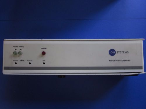 ION Systems NilStat 5024e Digital Ionizer Control w/ Alarm, Used