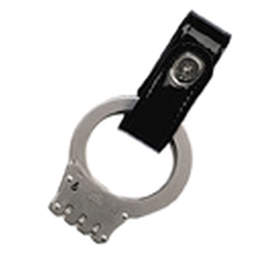 Boston Leather 5519-5 Black Ballistic Woven Nylon Handcuff Strap w/ Black Snap
