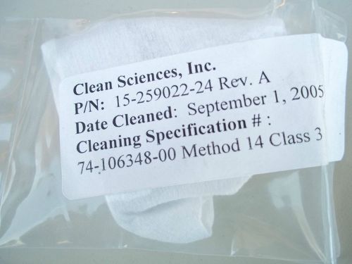 CLEAN SCIENCES  INC  15-259022-24