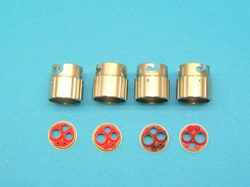 Lot of 4 Midwest Quick Adapters with Gaskets for Tradition or Quiet Air