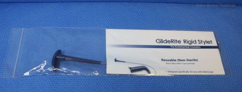 Verathon gliderite stainless steel stylet handle intubation 0803-0009 new for sale
