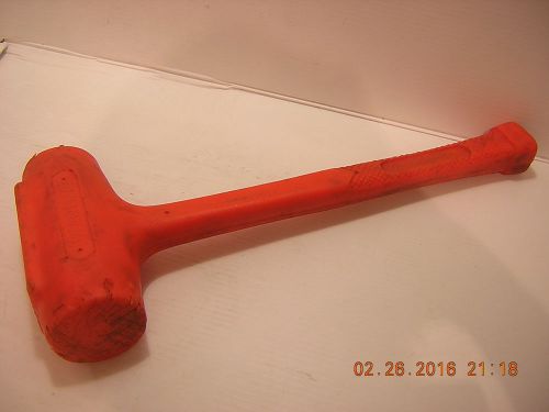 Dead-blow hammer, stanley dead blow, 5 lb, 2-1/2&#034; face for sale