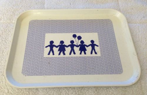 Vintage Memphis City Schools Lunch Cafeteria Tray