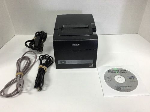 Citizen TZ30-M01 Thermal Receipt Printer Ethernet/USB/Serial Used! Great!