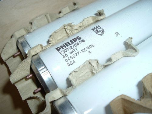 CASE OF 24  PHILIPS - F30T12/CW/RS T12 Fluorescent Tube  36&#034;   Made in USA