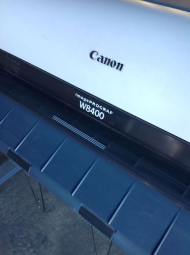 Canon imageprograf w8400 plotter for sale
