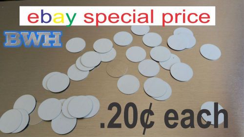 1&#034; CIRCLE - DISC for Dye Sublimation  / .025 guage aluminum / jewelry making