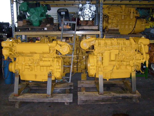 John Deere 6076AFM30 Marine Diesel engine rated 300 HP /Twin Disc MG-507A 1.5:1