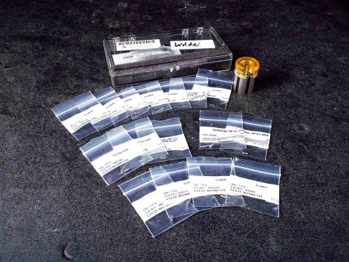 Approx. 20 Waterlase Dental Laser Tips for Oral Surgical Ablation w/ Case
