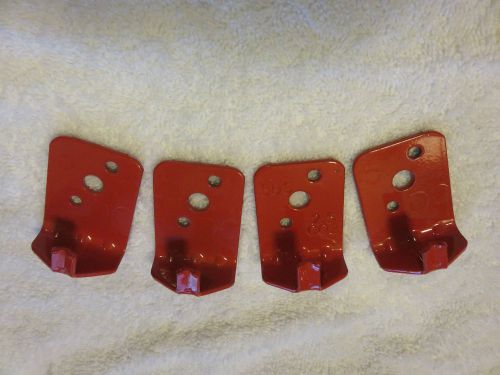 (LOT OF 4) UNIVERSAL WALL MOUNT (5 lb. SIZE) FIRE EXTINGUISHER BRACKET NEW