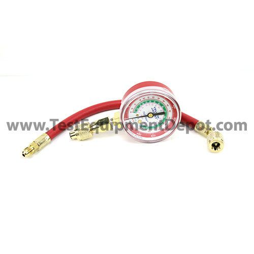 Yellow Jacket 40341 Red Pressure w/Qc &amp; Hose