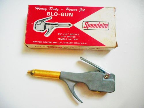 Vintage speedaire blo-gun 2x492 air blow gun for sale