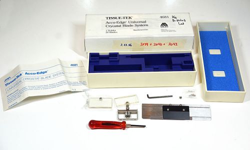 Tissue-Tek Accu-Edge Universal Cryostat Blade System 4681 Microtome