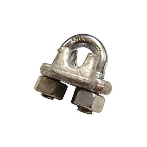 7/16 drop forged wire rope clip  galvanized   set of 10 for sale