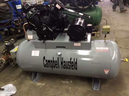10 hp campbell hausfeld industrial air compressor for sale