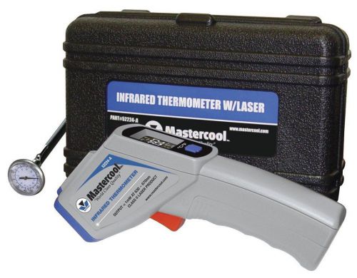Brand new mastercool (52224-a-sp) gray infared thermometer with laser for sale