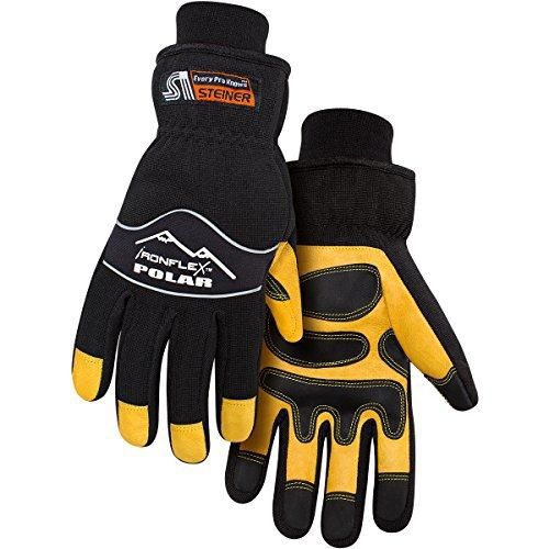Steiner P245L Winter Work Gloves,  Polar Ironflex, Heatloc/Waterproof Lined,