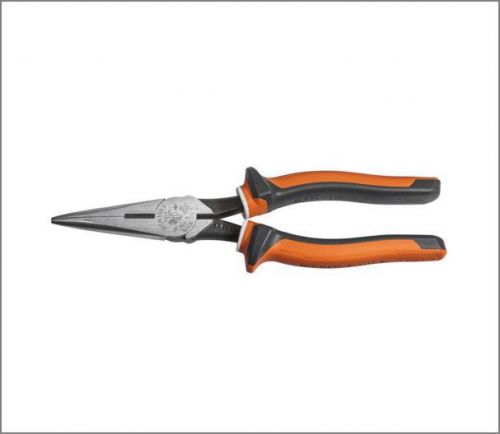 Klein tools 2038eins electrician&#039;s insulated 8 in. long nose pliers heavy duty for sale