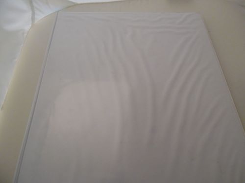 New E X P Delux  Round Ring View 1&#034; Capacity Binder, White Inside Pockets