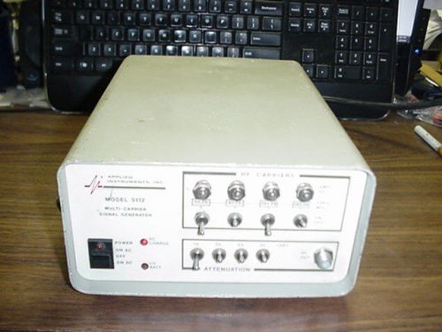 Applied Instruments Inc. Carrier Generator 5-112 MHz, Model 5112. #2 &gt;D1