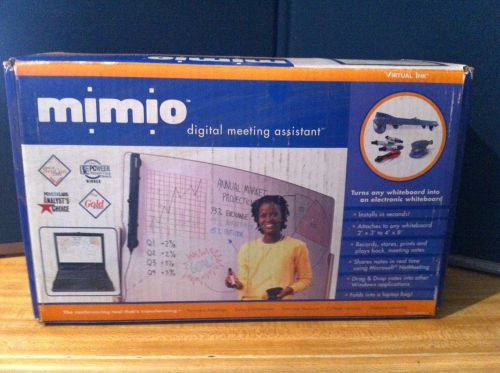 Mimio digital meeting assistant-electronic whiteboard new in box-nonprofit org for sale