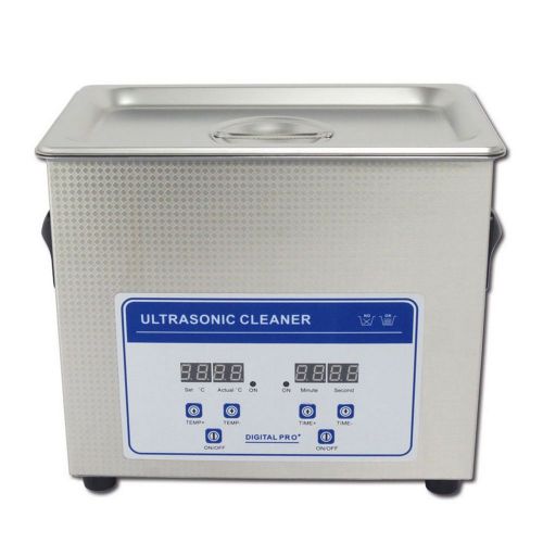 2.0L Digital Ultrasonic Cleaner Machine with Timer Heated Cleaning tank