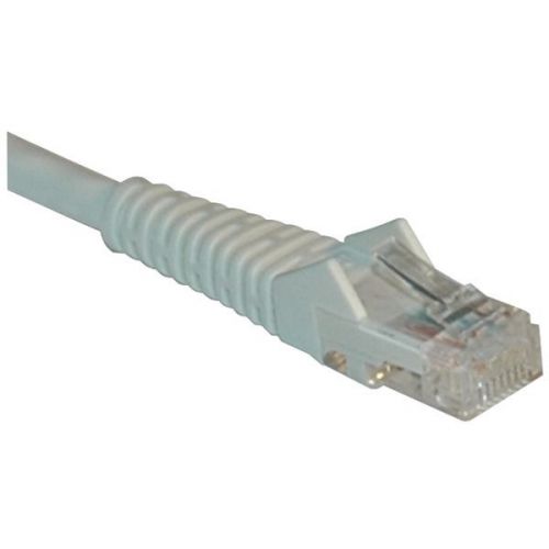Tripp Lite N201-001-WH CAT-6 RJ45 Male to Male Gigabit Snagless Cable - 1ft
