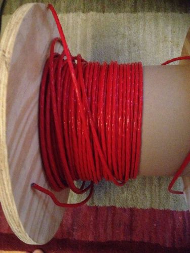 New 100&#039;+ 4 twisted shelded pair 22 Awg FEP Twisted Pair E130356 RED