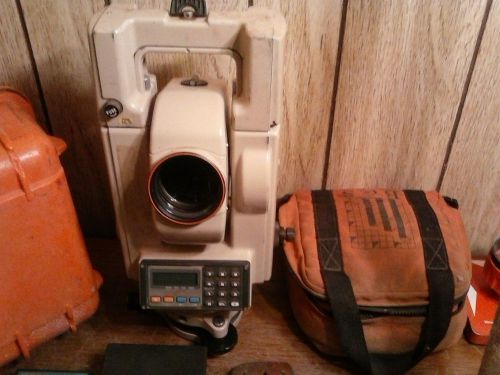 PENTAX TOTAL STATION PTS-111 ELECTRONIC STATION WITH ALL EXTRAS
