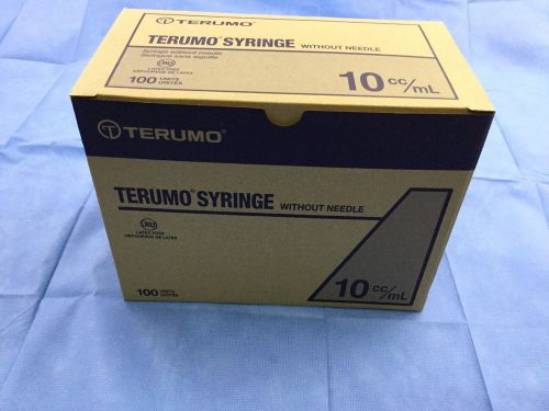 A box of 100 Terumo Syringe without needle 10cc/mL