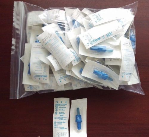 Icu medical clave connector port male adapter plug #11956 new/sealed lot of 68 for sale