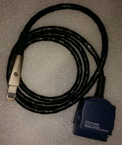 Fluke DTX-PLA002 Permanent Link Cable Adapter Cat 6A / Class EA