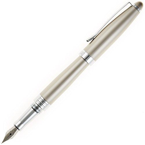Nemosine neutrino fountain pen, extra fine german nib, nickel (nem-neu-03-ef) for sale