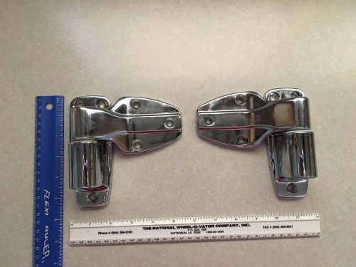 2 Kason Model 1246 Flush Self-Closing Hinges, NEW!